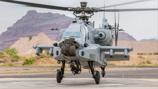 Apache helicopter